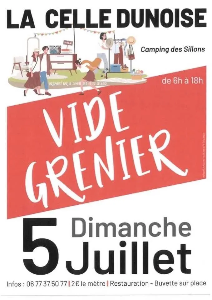 Vide-greniers LA CELLE DUNOISE