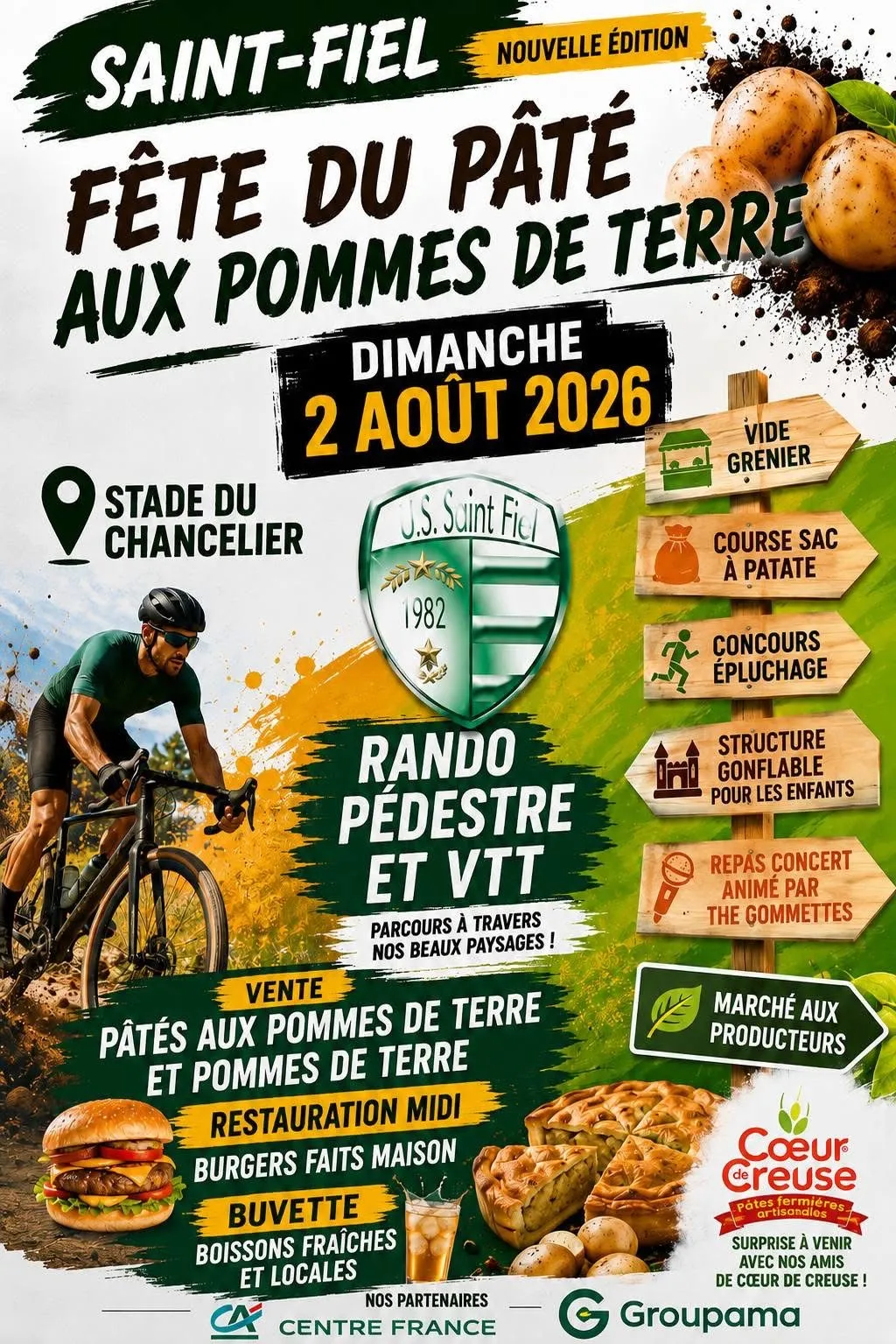 Fête du pâté aux pommes de terre SAINT-FIEL