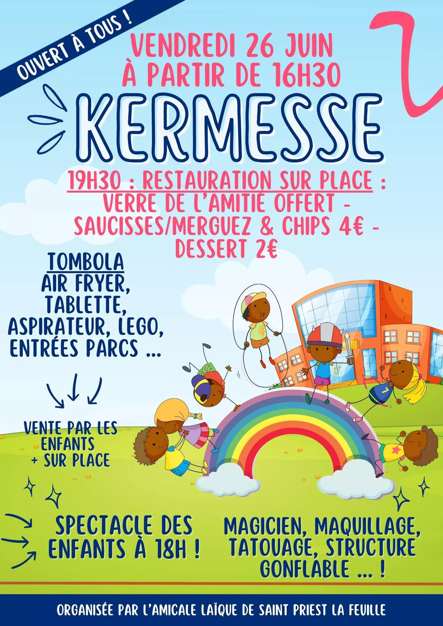 Kermesse ST PRIEST LA FEUILLE