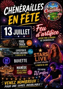 Fête locale CHENERAILLES