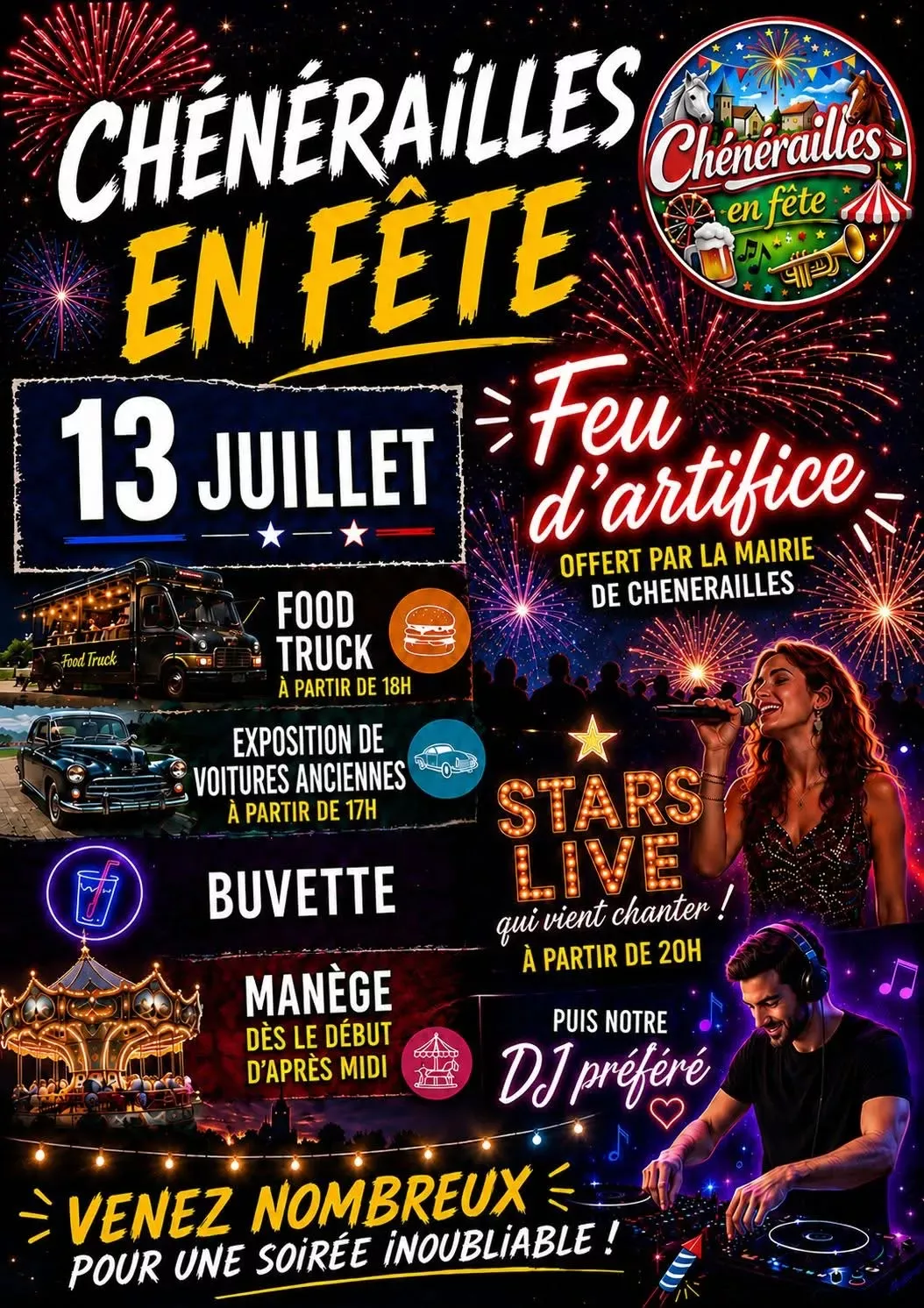 Fête locale CHENERAILLES