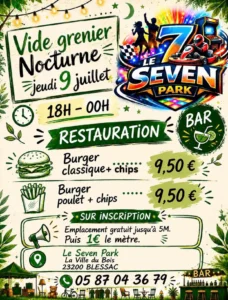 Vide-greniers nocturne BLESSAC
