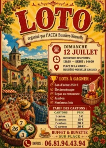 Loto BUSSIERE NOUVELLE