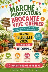 Vide-greniers LE COMPAS