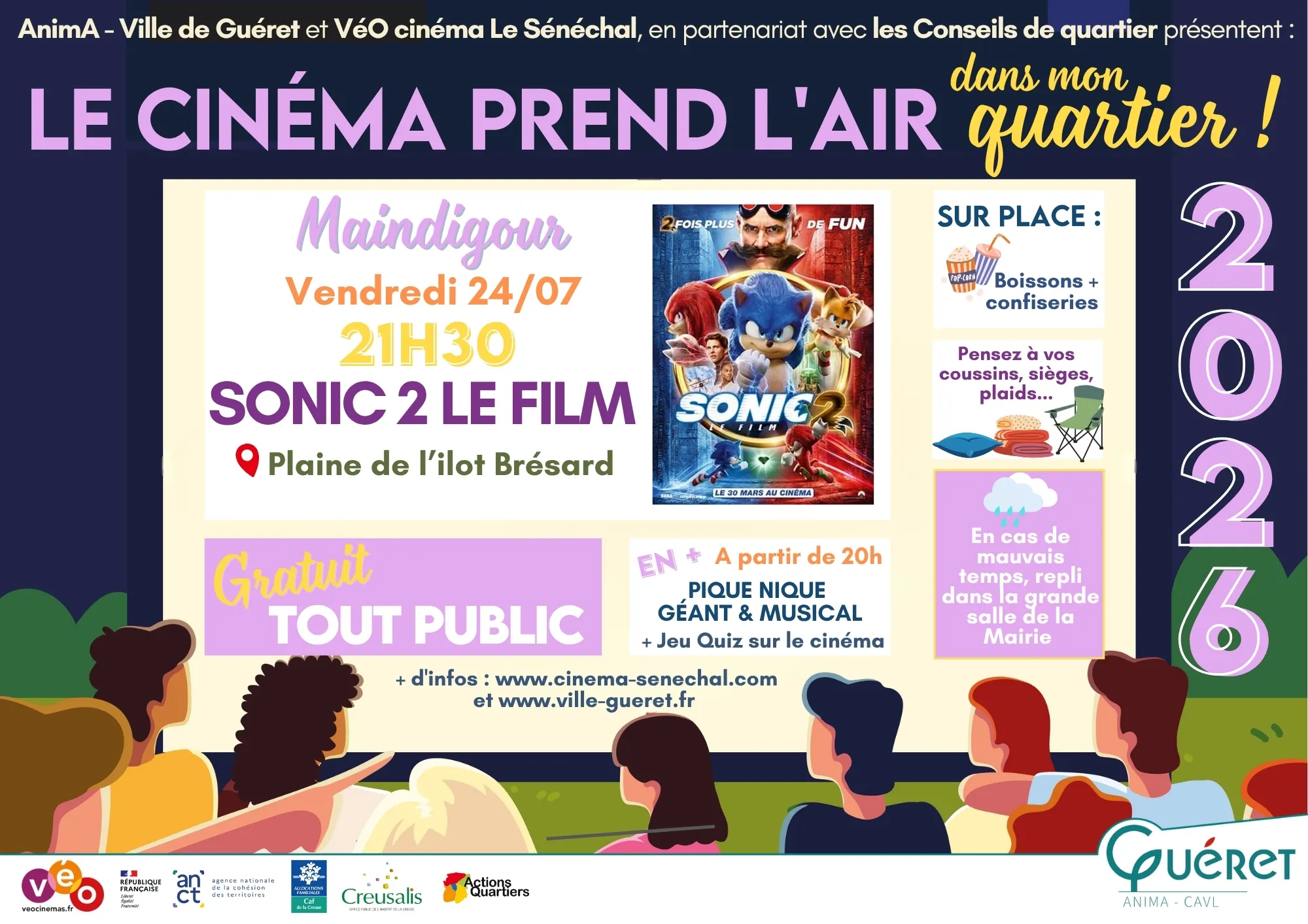 Cinema En Plein Air GUERET