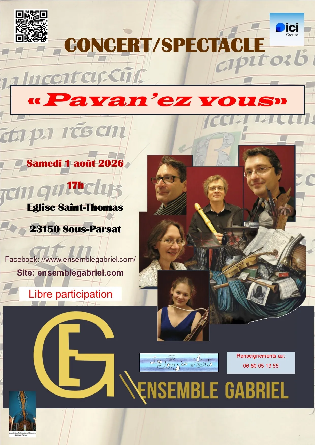 Concert SOUS PARSAT