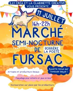 Marché semi-nocturne FURSAC