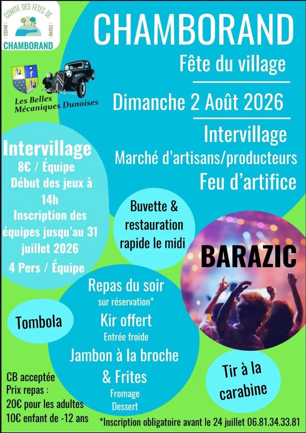 Fête du village CHAMBORAND