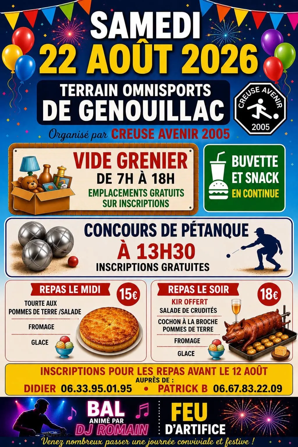 Vide-greniers GENOUILLAC