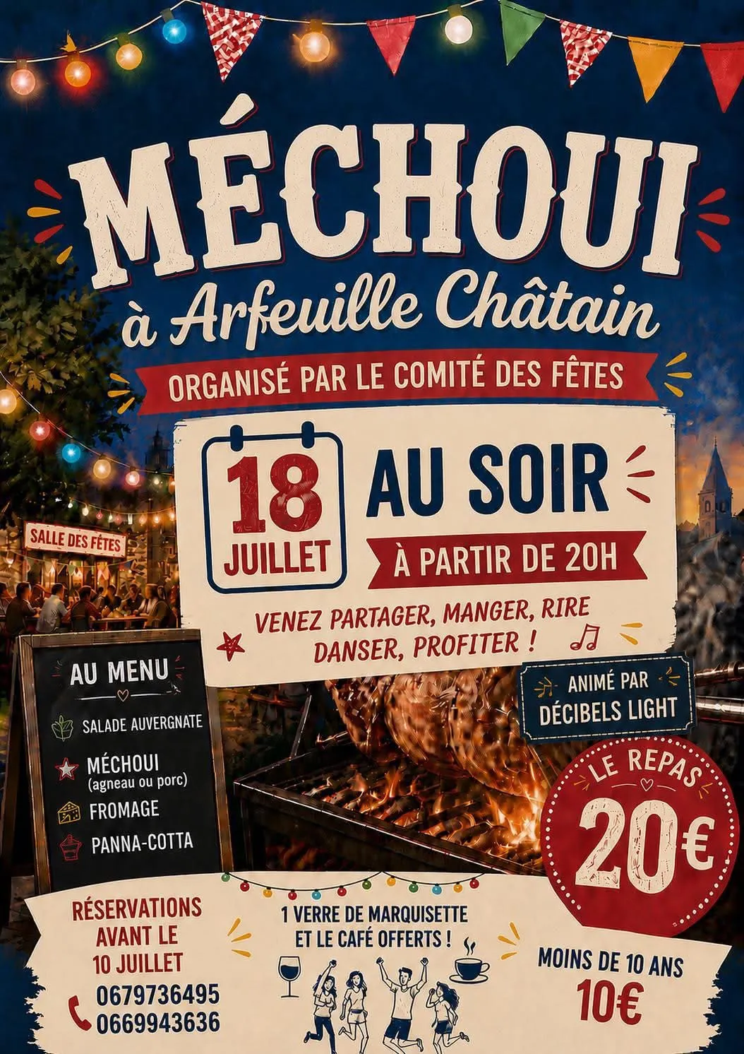 Méchoui ARPHEUILLE-CHATAIN