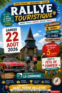 Rallye touristique ST PIERRE BELLEVUE