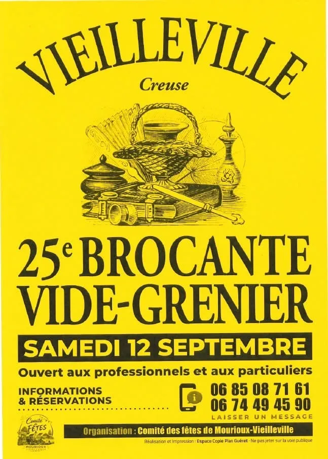 Vide-greniers MOURIOUX-VIEILLEVILLE