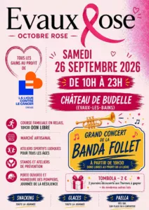 Octobre rose EVAUX LES BAINS