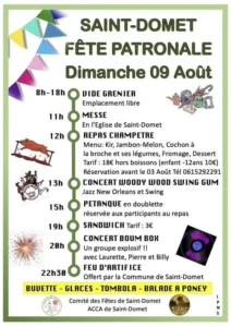 Fête patronale SAINT-DOMET