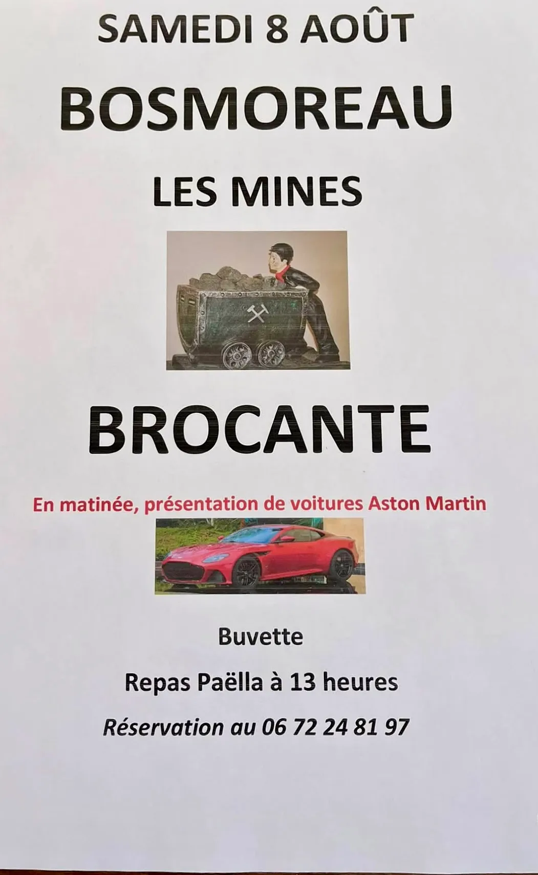 Brocante BOSMOREAU LES MINES