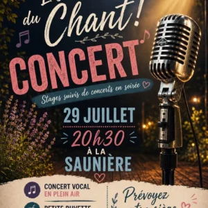 Concert LA SAUNIERE