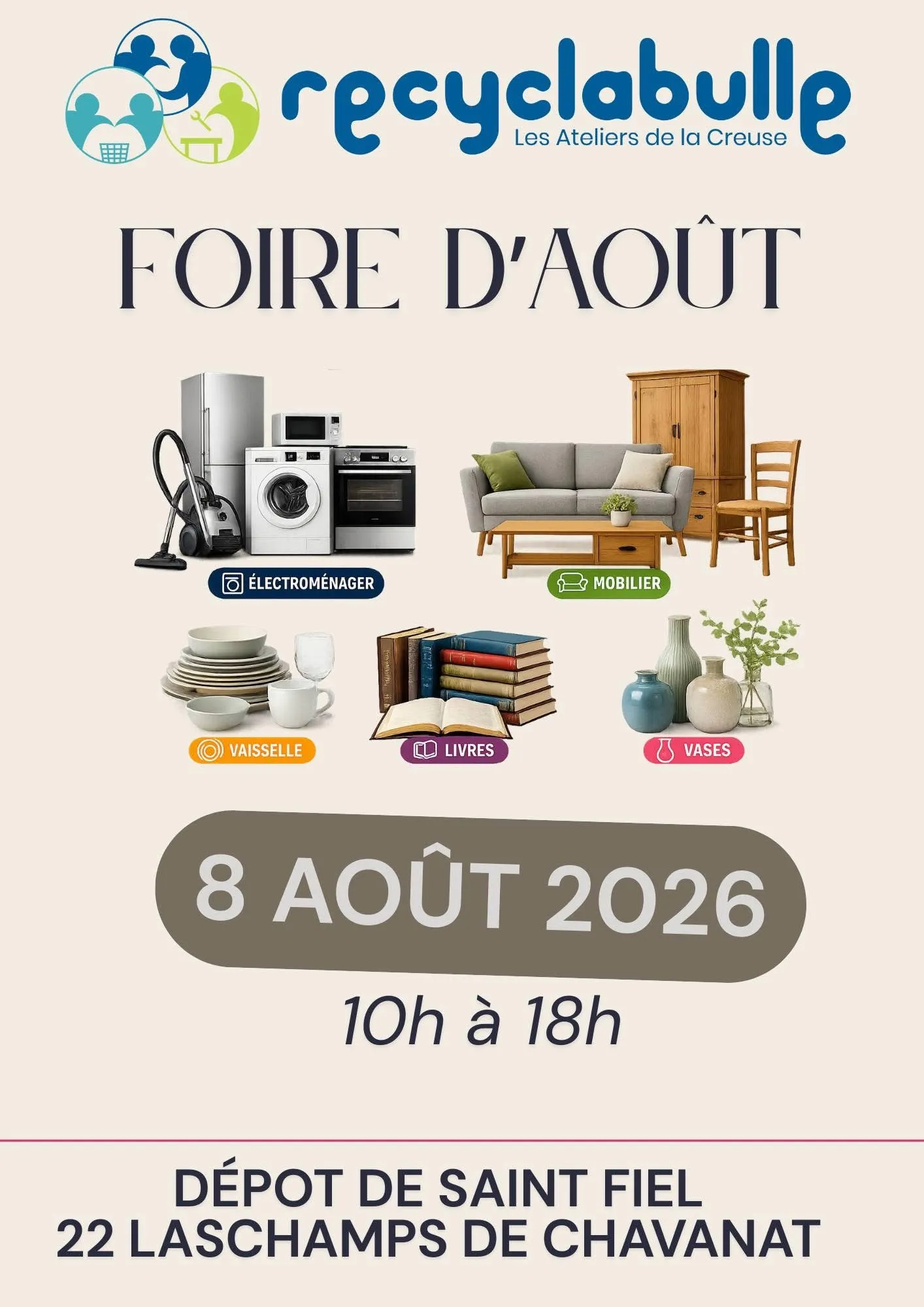 Foire de recyclabulle SAINT-FIEL