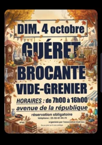 Vide-greniers GUERET
