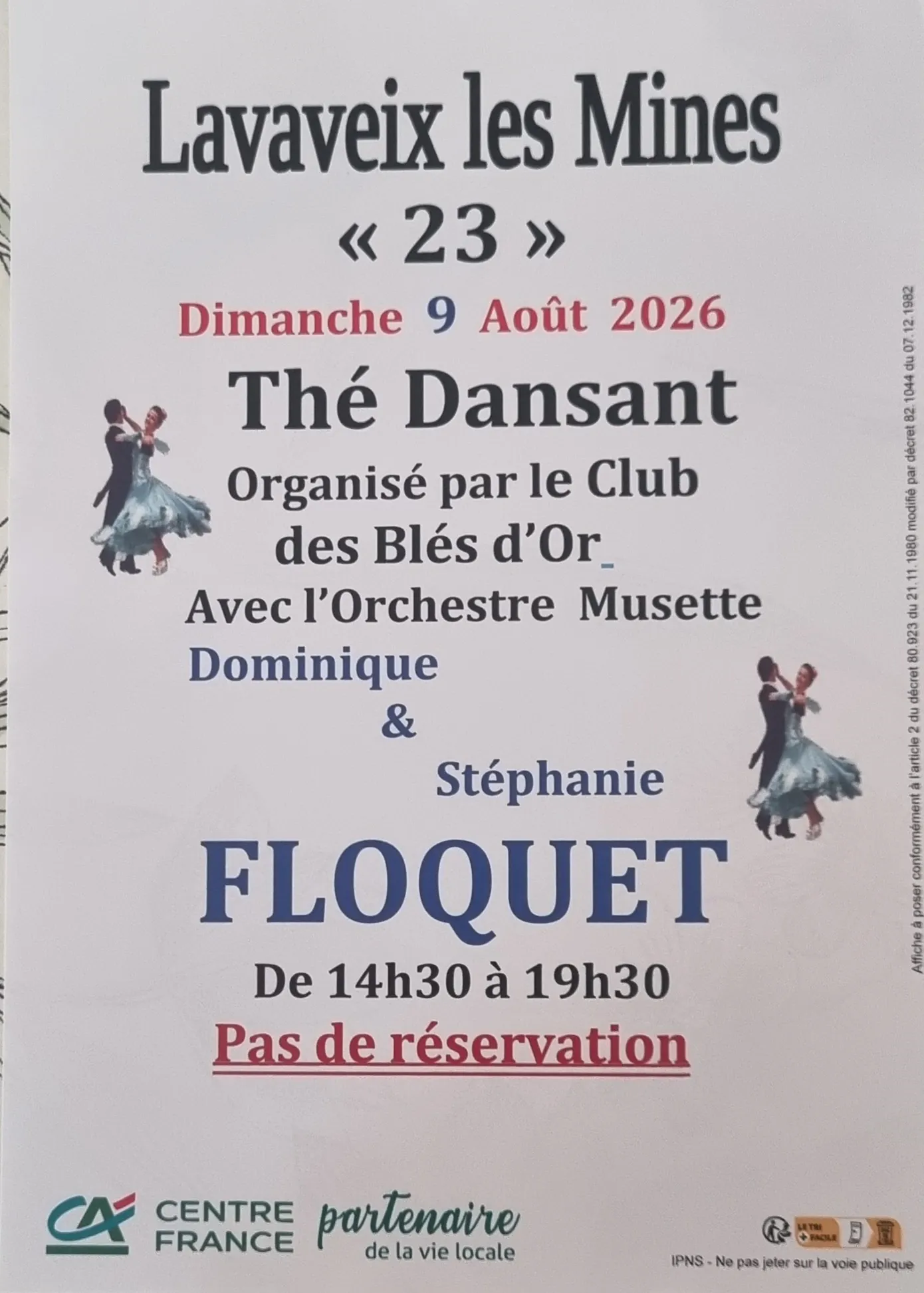 The Dansant LAVAVEIX LES MINES