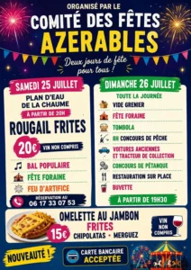 Fête du village AZERABLES