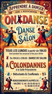 Cours De Danse COLONDANNES