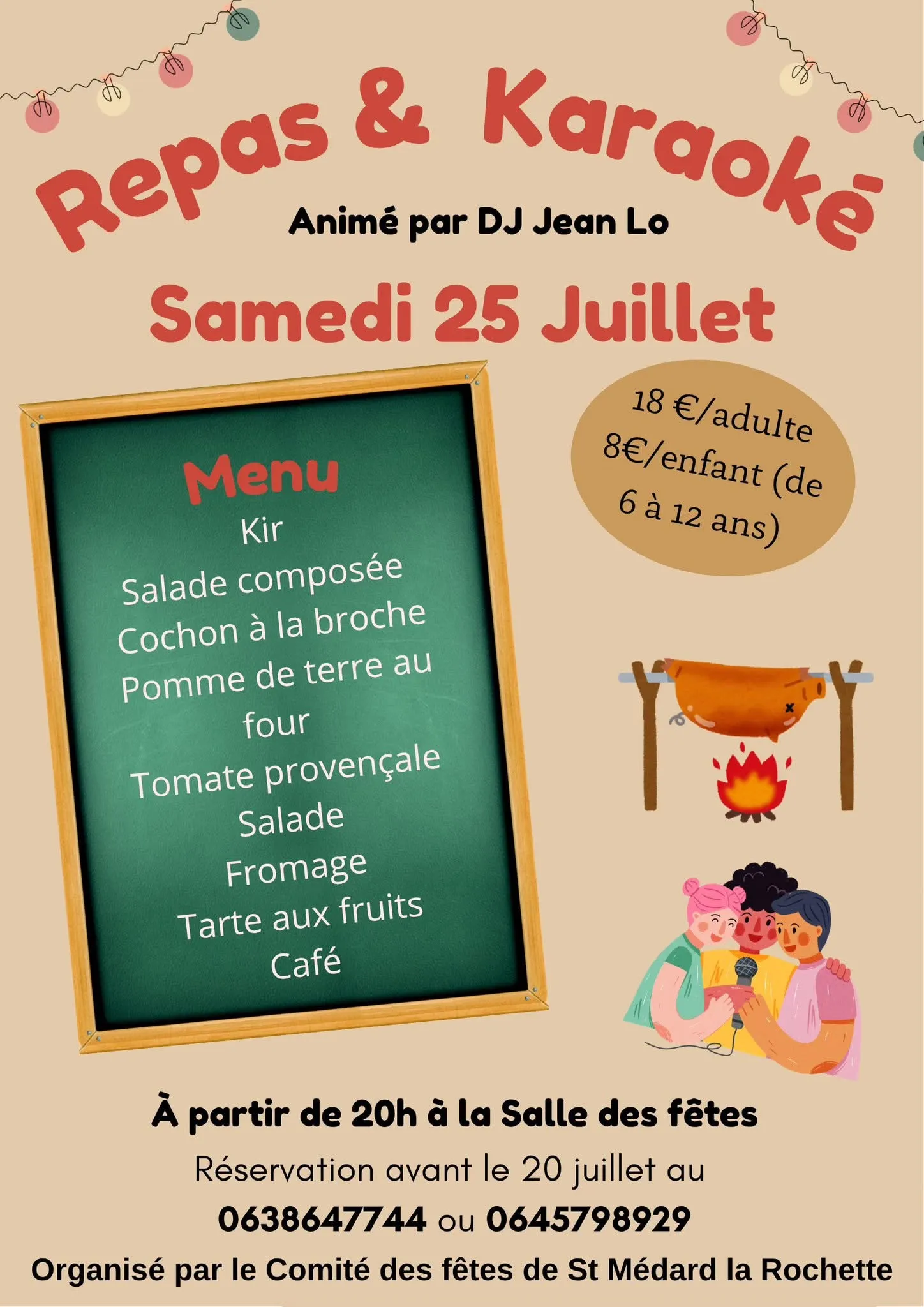Karaoké ST MEDARD LA BROCHETTE
