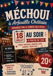 Méchoui ARPHEUILLE-CHATAIN