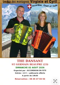 Thé dansant SAINT-GERMAIN-BEAUPRE