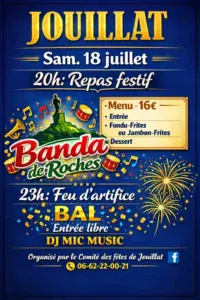 Repas festif JOUILLAT