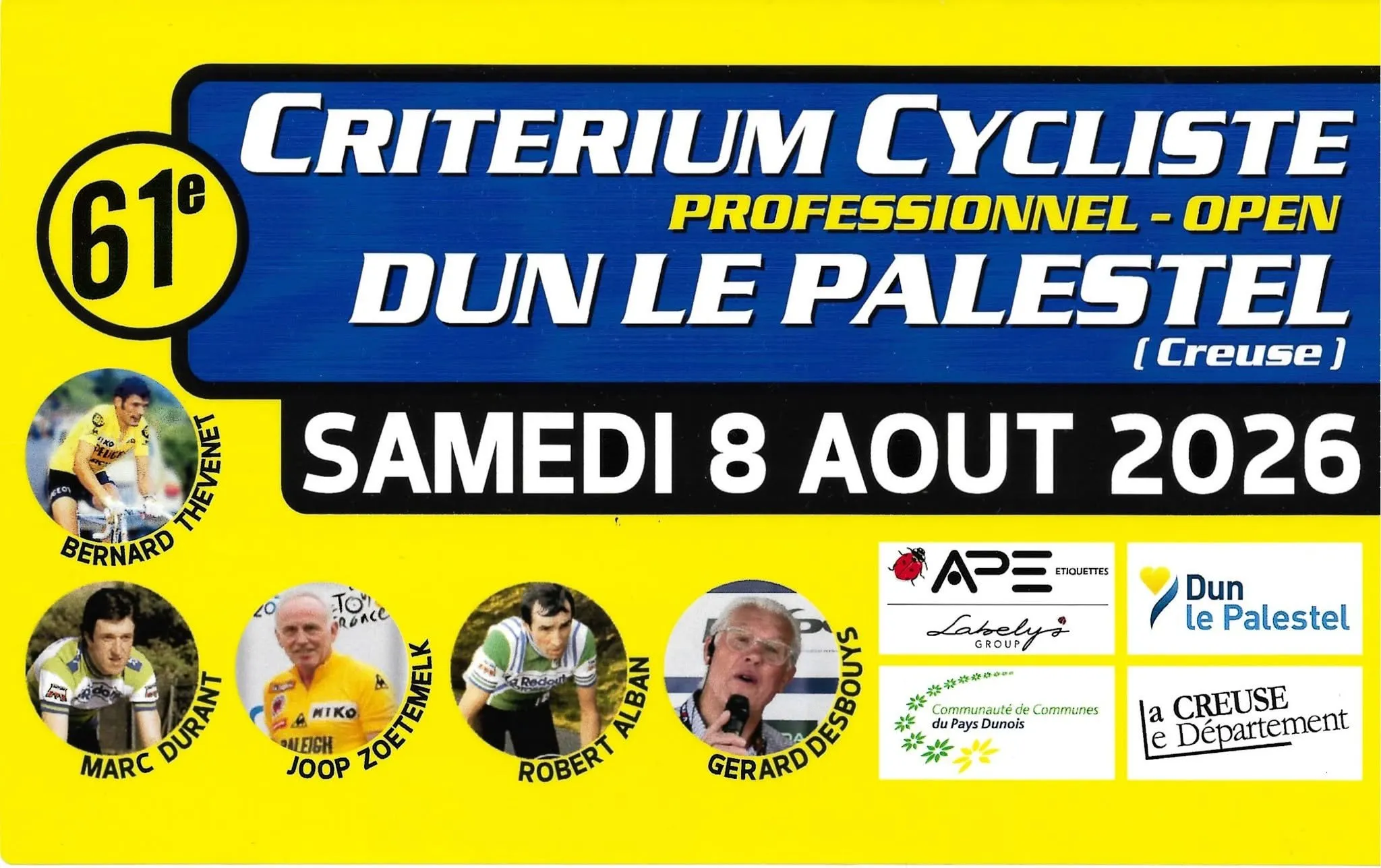 Criterium Cycliste DUN LE PALESTEL
