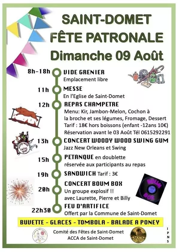 Fête patronale SAINT-DOMET