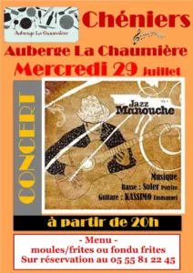 Concert CHENIERS