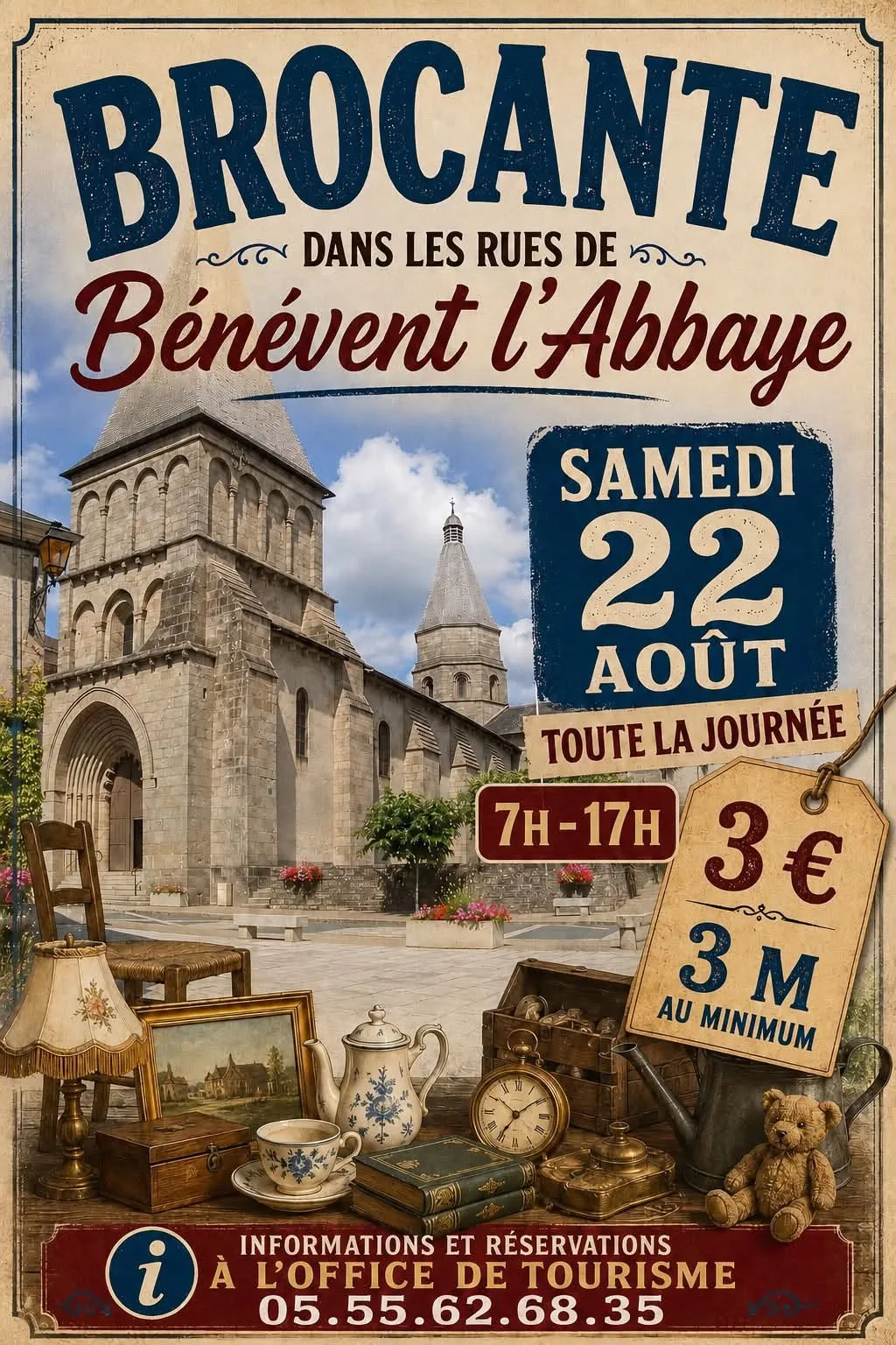 Brocante BENEVENT L'ABBAYE