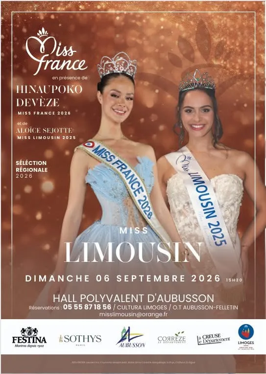 Élection de Miss Limousin AUBUSSON