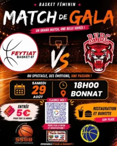 Basket féminin BONNAT