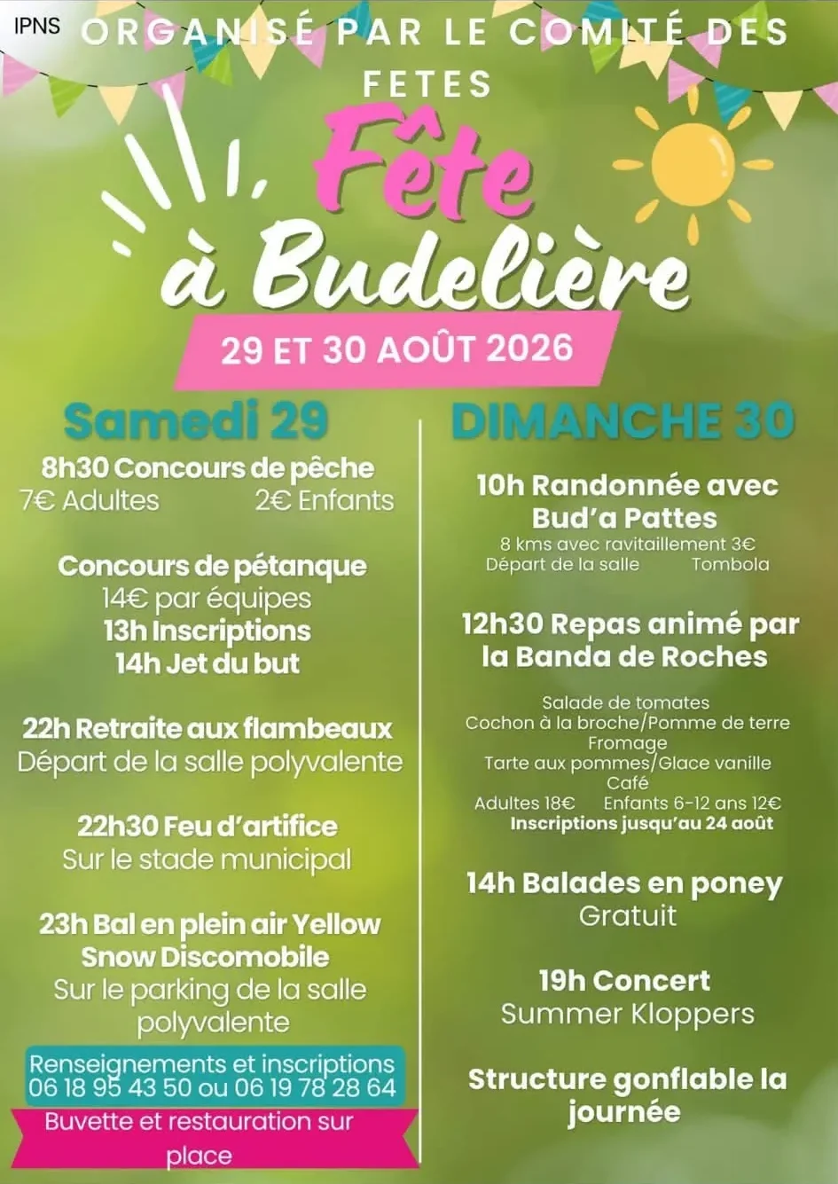 Fête patronale BUDELIERE
