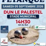 Concours de pétanque DUN LE PALESTEL
