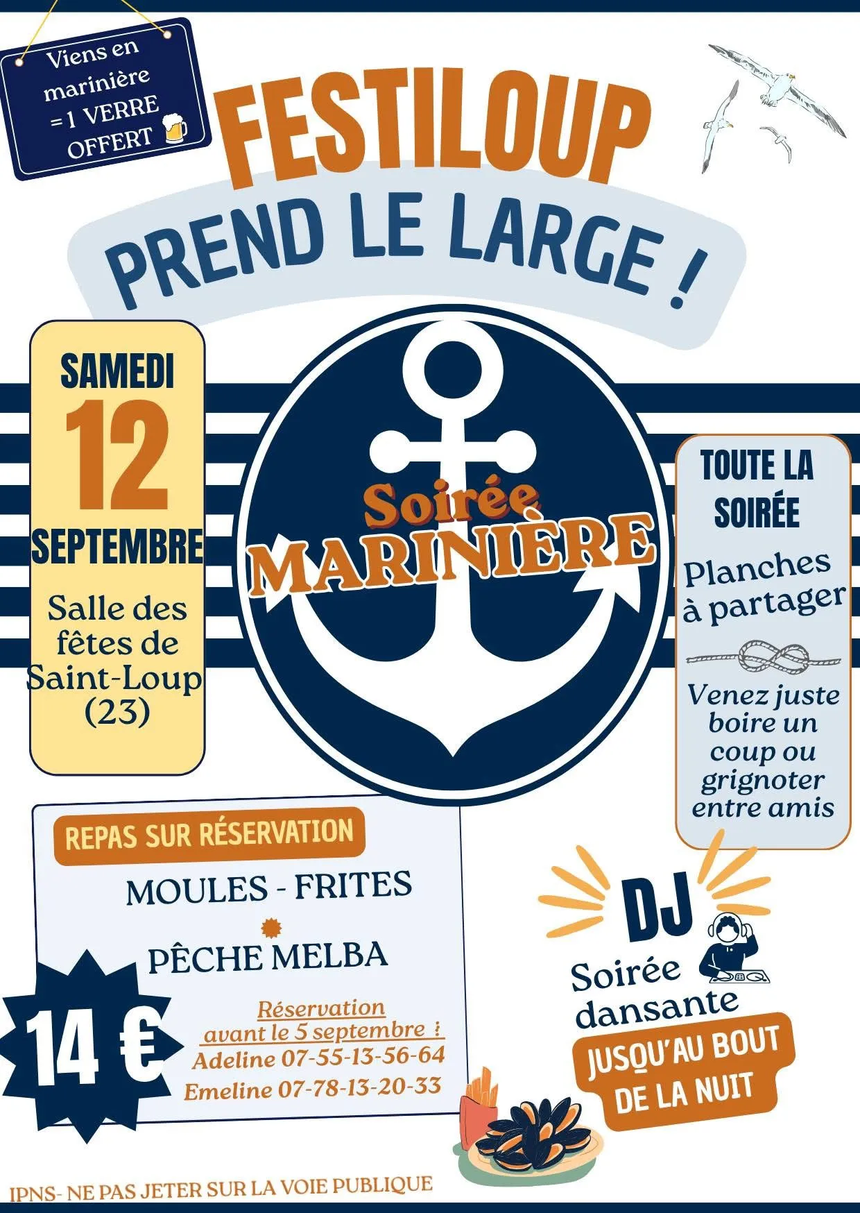 Repas SAINT-LOUP
