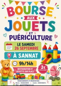 Bourse aux jouets SANNAT
