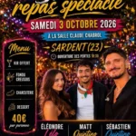 Soirée spectacle SARDENT