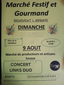 Marche Festif BENEVENT LABBAYE