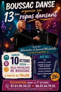 Repas Dansant BOUSSAC