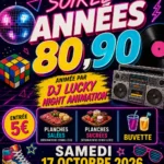 Soiree Annees 80 90 AHUN