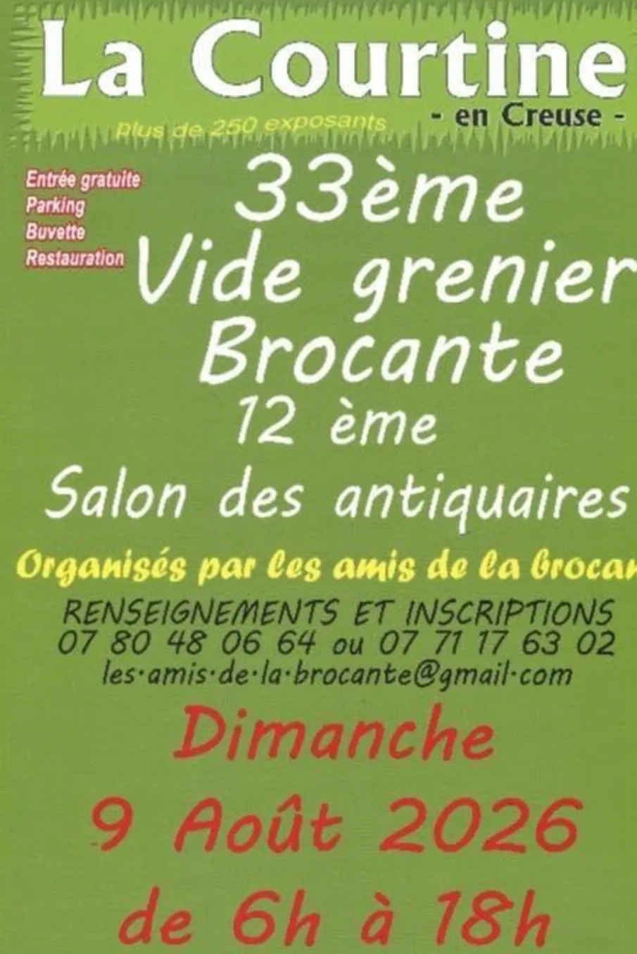 Vide-greniers LA COURTINE