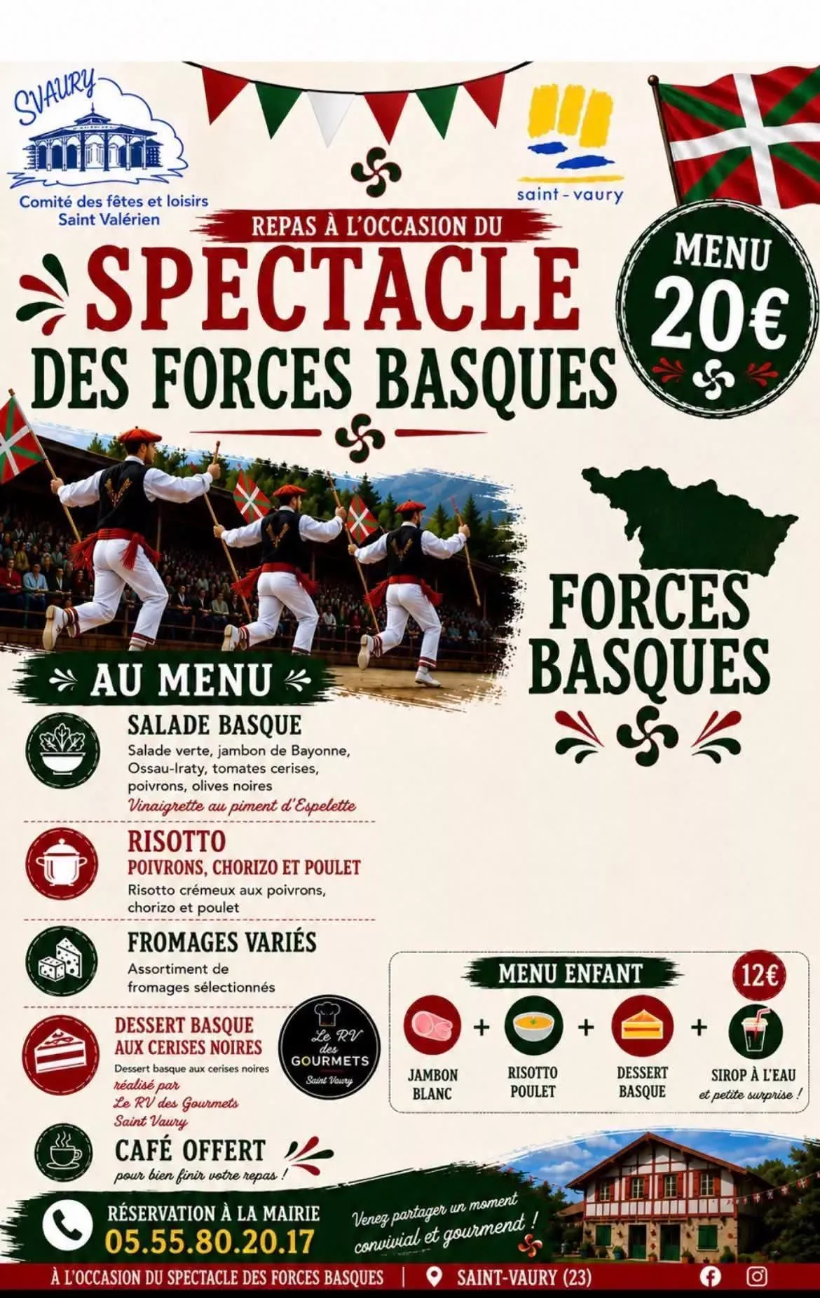 Spectacle basque SAINT-VAURY