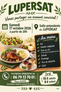 Repas LUPERSAT