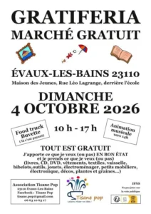 Gratiferia EVAUX LES BAINS