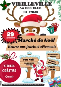 Marché de Noël MOURIOUX-VIEILLEVILLE