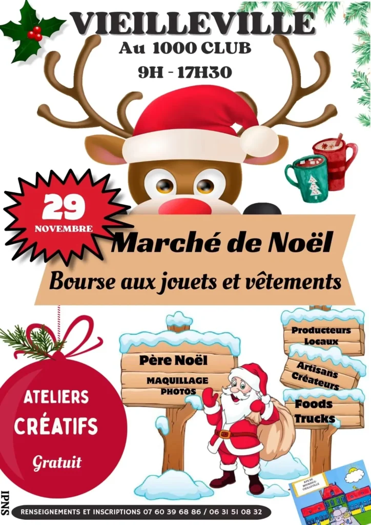 Marché de Noël MOURIOUX-VIEILLEVILLE