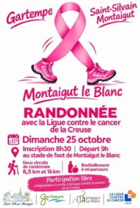 Randonnée MONTAIGUT LE BLANC